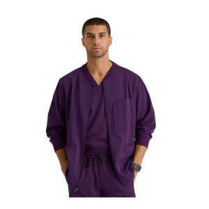 Mio - Round neck medical jacket - Men - Grey’s Anatomy Stretch Grey’s Anatomy 
