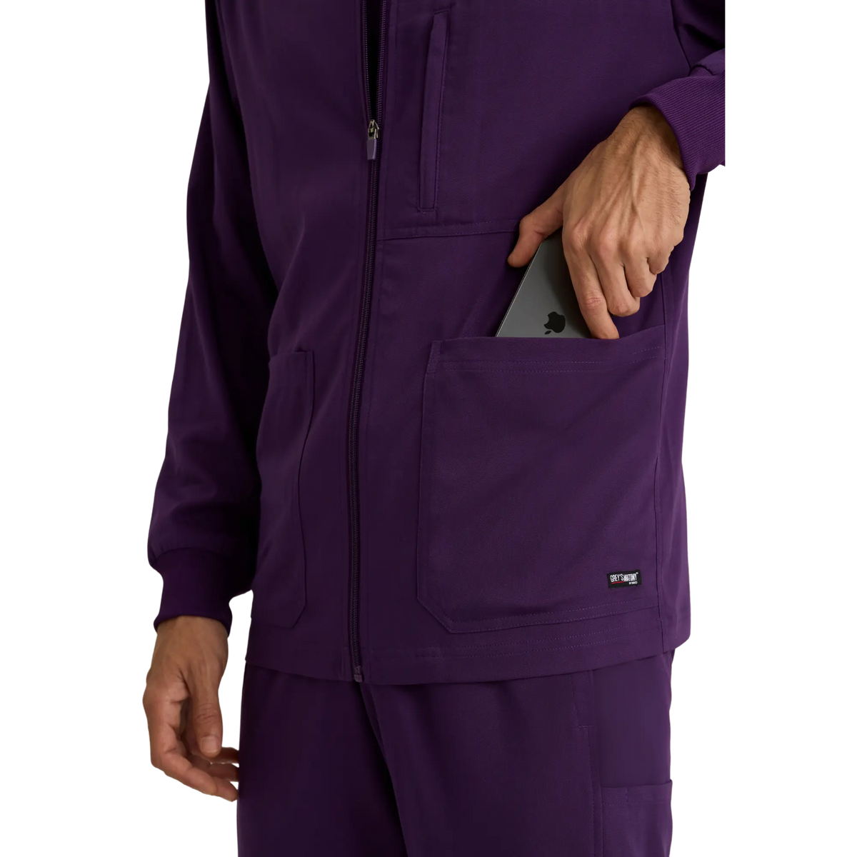 Mio - Round neck medical jacket - Men - Grey’s Anatomy Stretch Grey’s Anatomy 