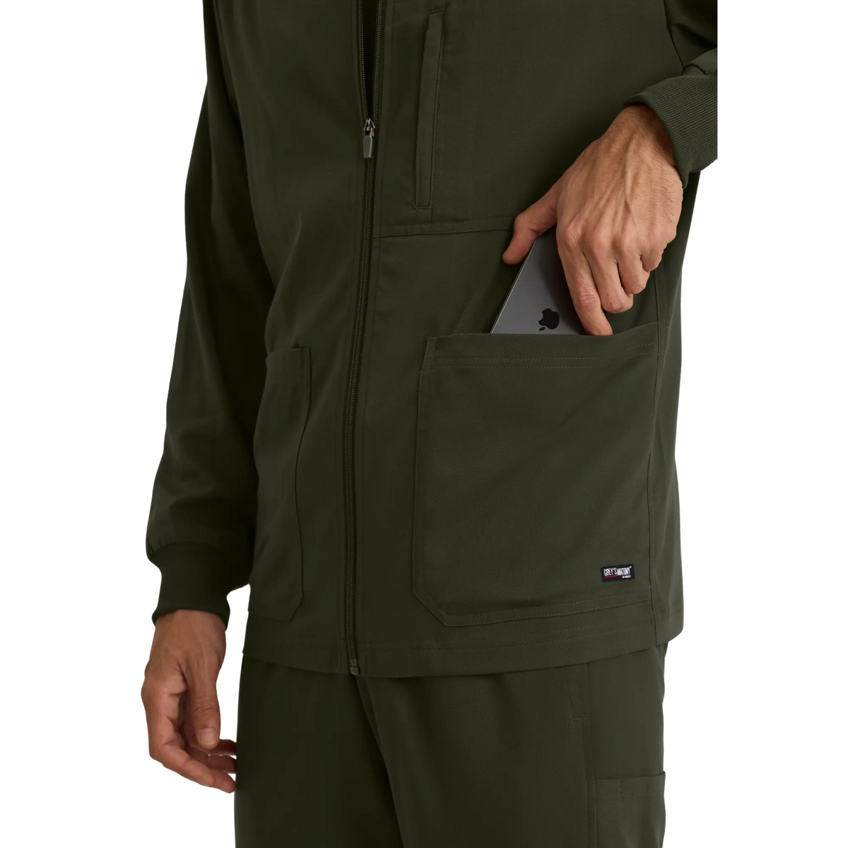 Mio - Round neck medical jacket - Men - Grey’s Anatomy Stretch Grey’s Anatomy 