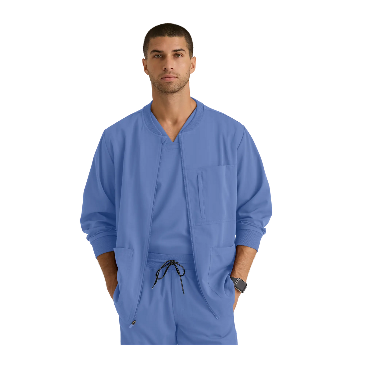 Mio - Round neck medical jacket - Men - Grey’s Anatomy Stretch Grey’s Anatomy 