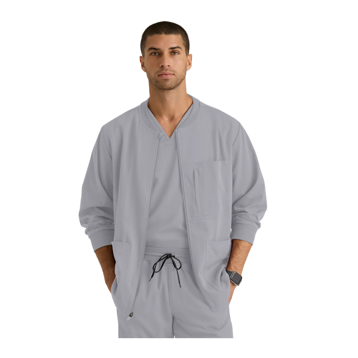 Mio - Round neck medical jacket - Men - Grey’s Anatomy Stretch Grey’s Anatomy 