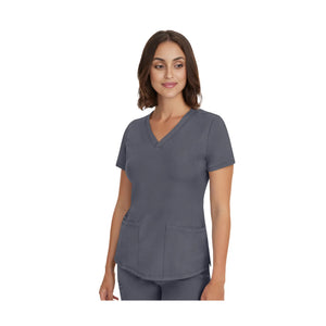 Monique - Túnica médica - Cuello en V - Mujer - Manos curativas - 2 Manos curativas 