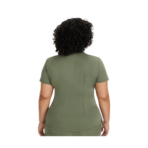 Monique - Túnica médica - Cuello en V - Mujer - Manos curativas - 2 Manos curativas 