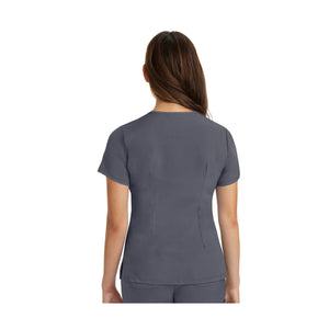 Monique - Túnica médica - Cuello en V - Mujer - Manos curativas - 2 Manos curativas 