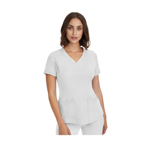 Monique - Túnica médica - Cuello en V - Mujer - Manos curativas - 2 Manos curativas 