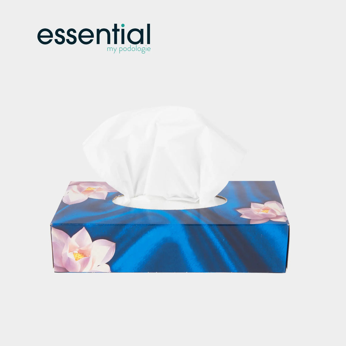Soft and resistant 2-ply tissues - Box of 100 tissues - My Podologie