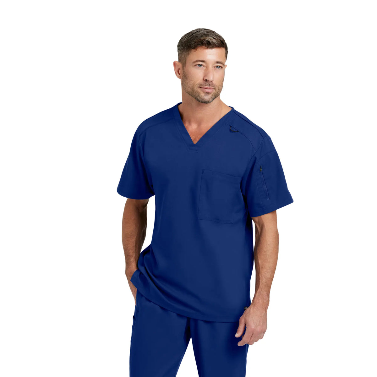 Murphy - V-neck tunic - Men - Grey's Anatomy Stretch Grey's Anatomy  Navy Blue / XL
