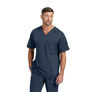 Murphy - V-neck tunic - Men - Grey's Anatomy Stretch Grey's Anatomy  Anthracite Gray / XL