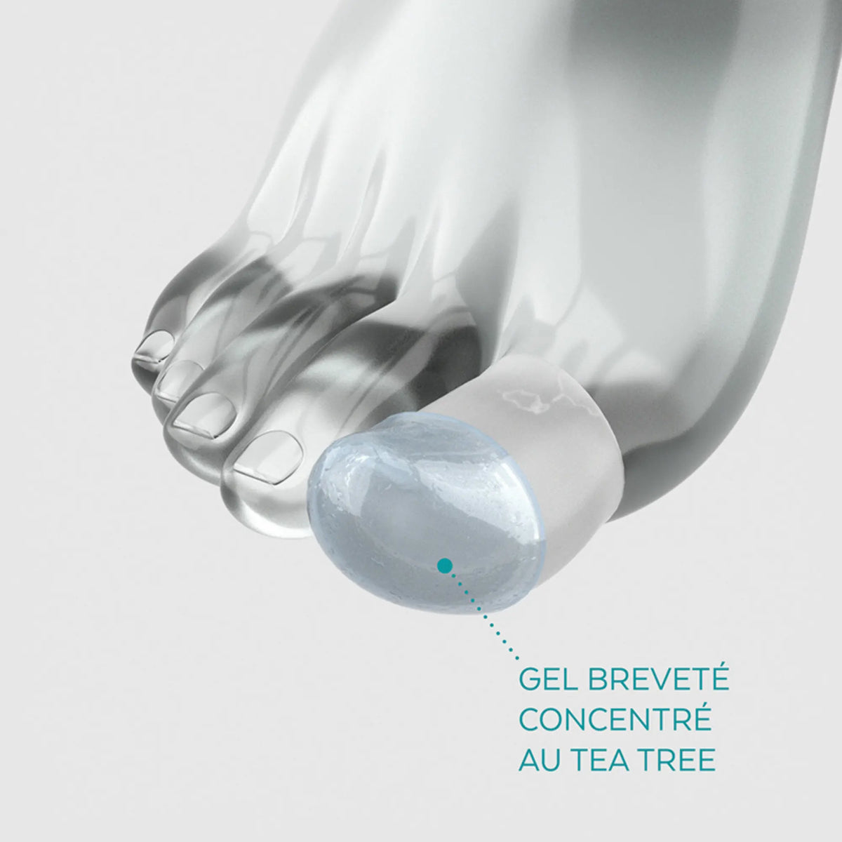 Nail fungus - Tea Tree Gel Toe Cap - Poderm Professional