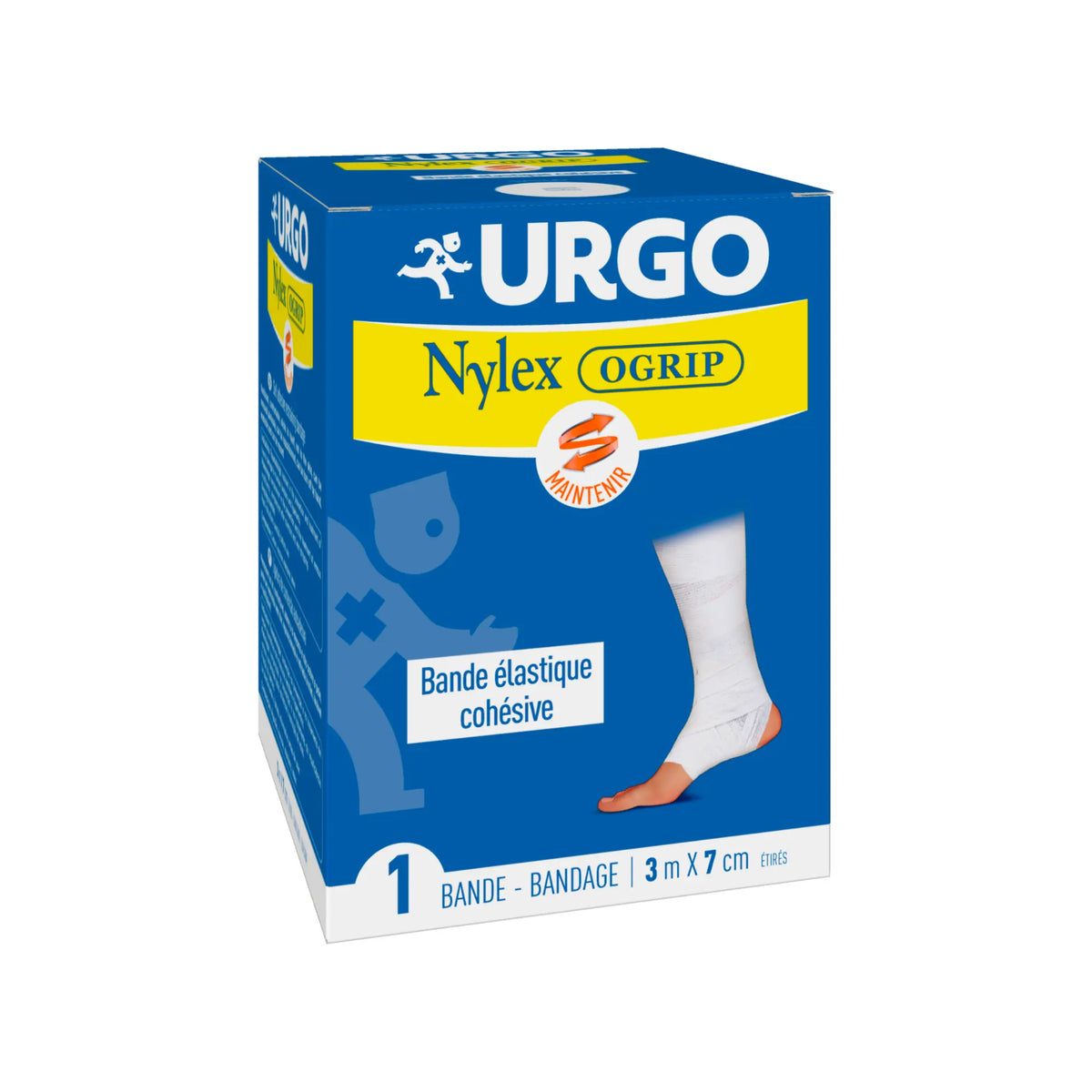 NYLEXOGRIP - Bandas de soporte cohesivas - Urgo Silla Urgo 3m-x-7cm