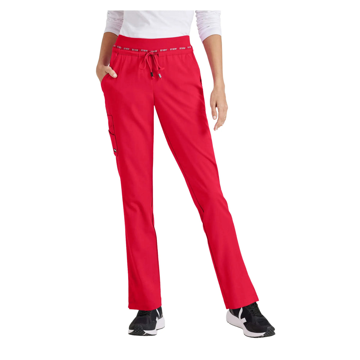 Nairobi - Pantalón médico confort - Mujer - Grey's Anatomy Stretch Grey's Anatomy Rojo / XL