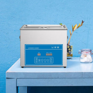 Nettoyeur à ultrasons 6,5L - Acier inoxydable - Robinet de vidange - My Podologie My Podologie 