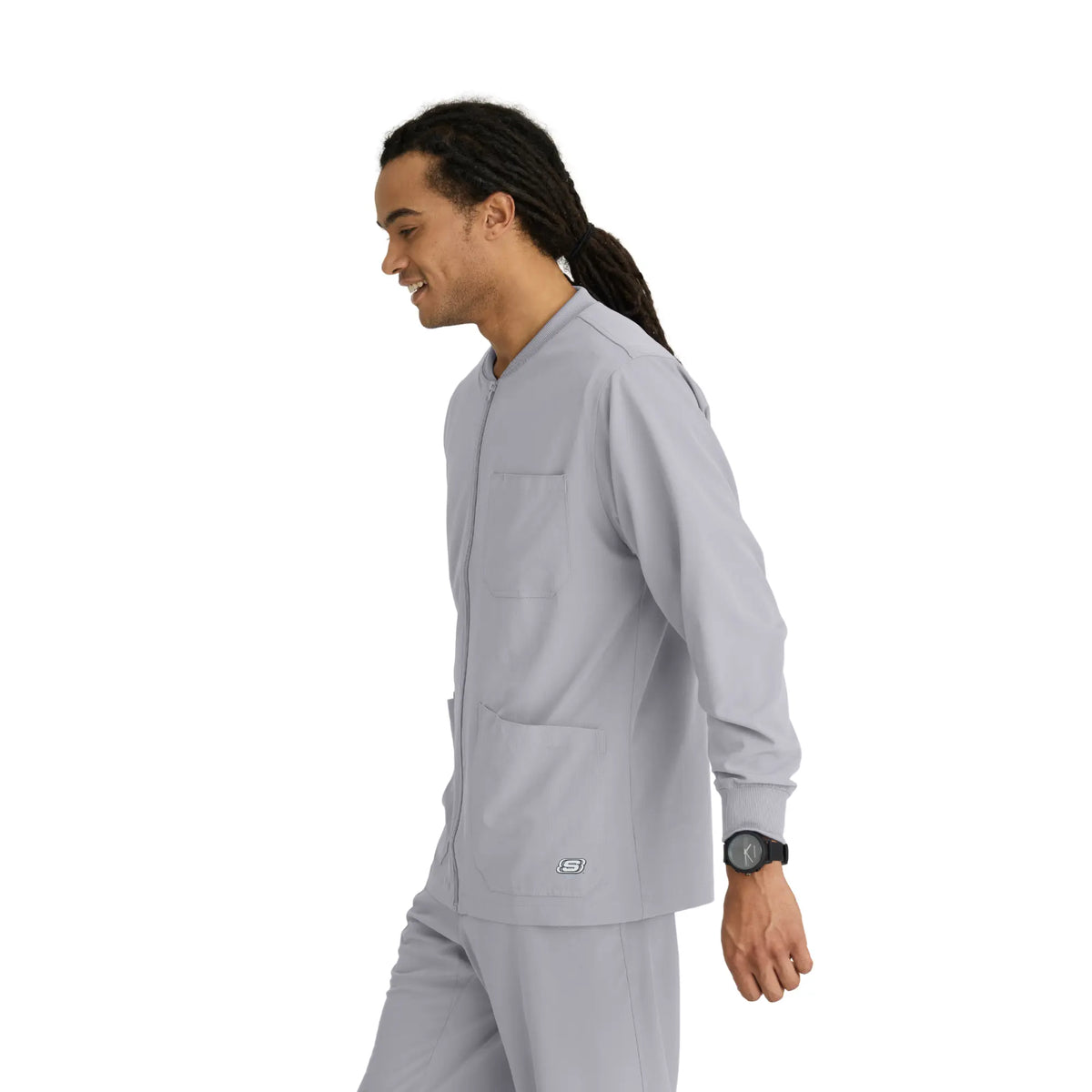Oly - Veste médicale col rond - Homme - Skechers SKECHERS 