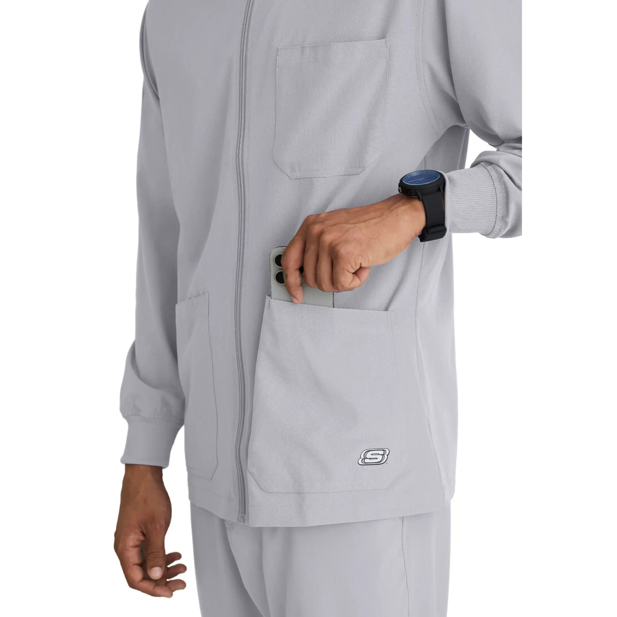 Oly - Veste médicale col rond - Homme - Skechers SKECHERS 