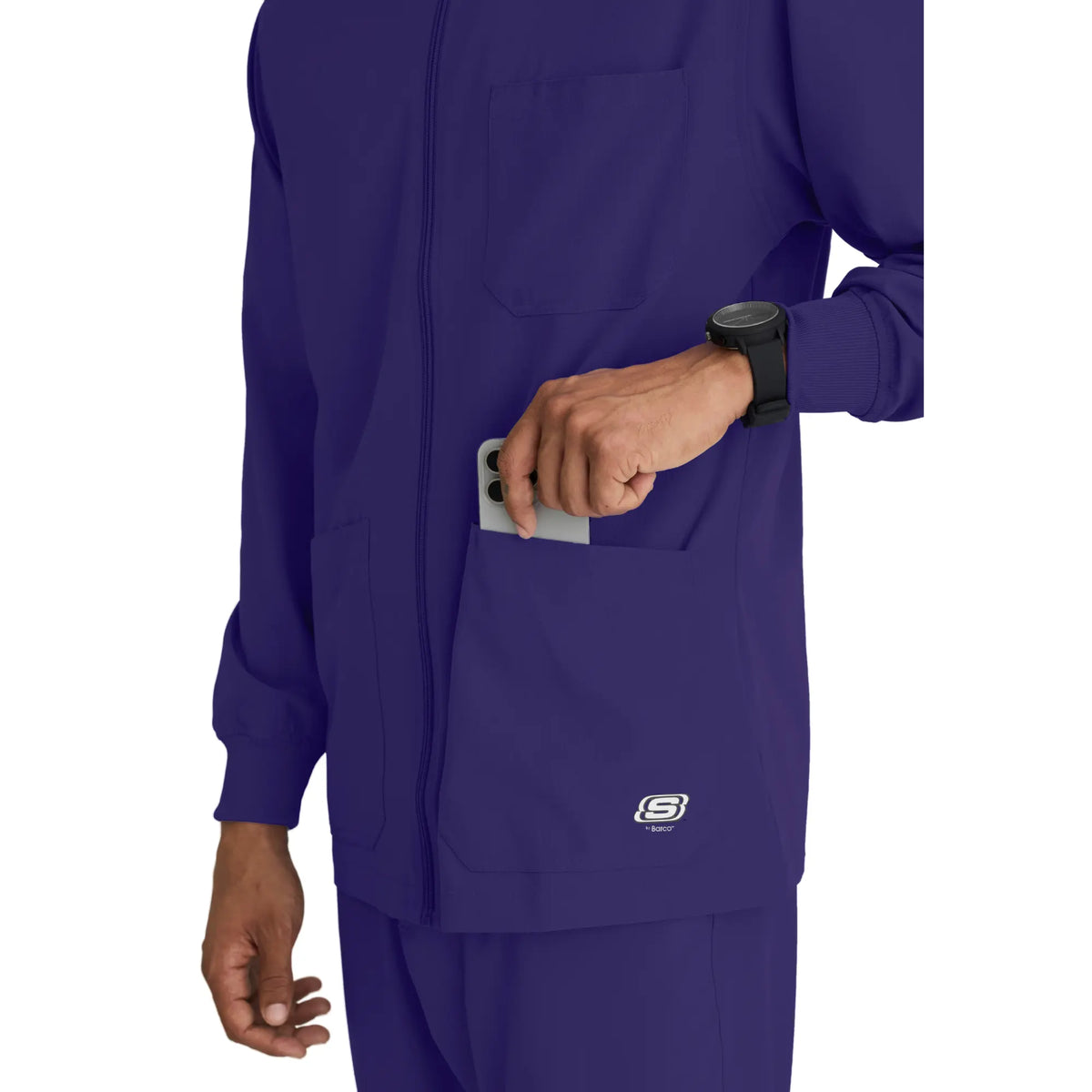 Oly - Veste médicale col rond - Homme - Skechers SKECHERS 