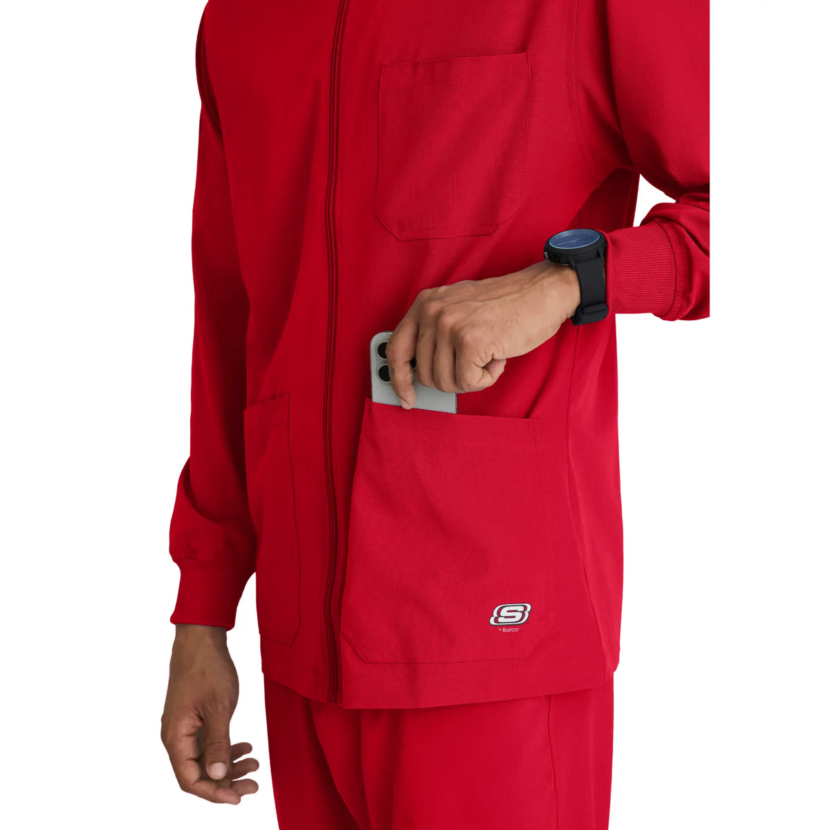Oly - Veste médicale col rond - Homme - Skechers SKECHERS 