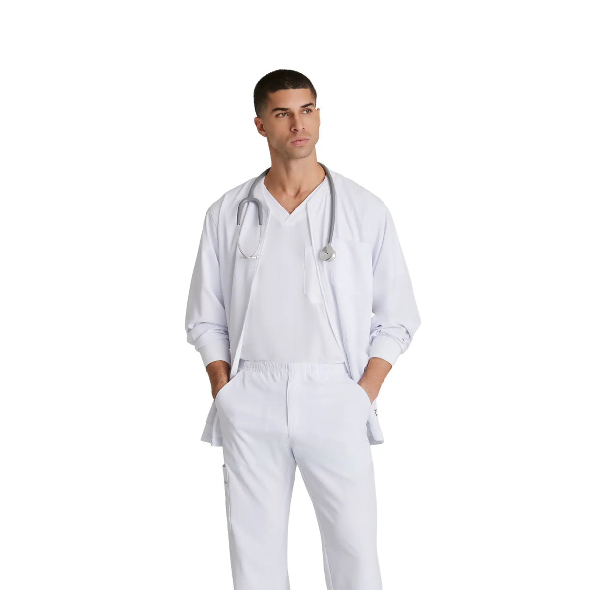 Oly - Veste médicale col rond - Homme - Skechers SKECHERS 