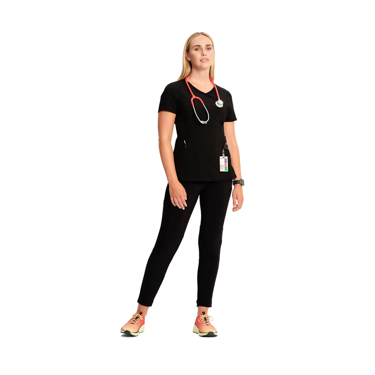 Ondres - Medical Tunic - Wrap - 66 cm - Women - Cherokee - Color 1 Cherokee Medical Uniforms 