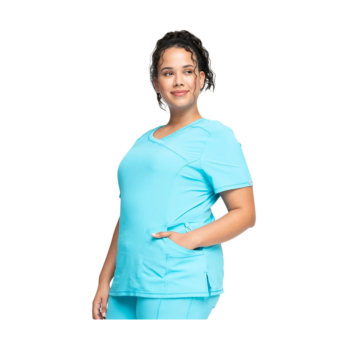 Ondres - Medical Tunic - Wrap - 66 cm - Women - Cherokee - Color 1 Cherokee Medical Uniforms 