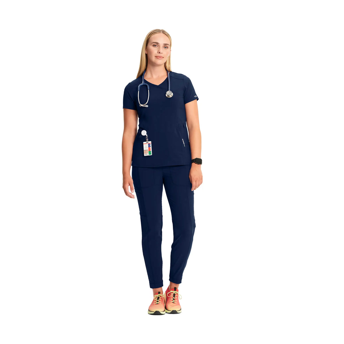 Ondres - Medical Tunic - Wrap - 66 cm - Women - Cherokee - Color 1 Cherokee Medical Uniforms 