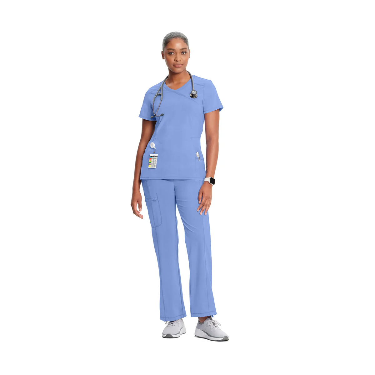 Ondres - Medical Tunic - Wrap - 66 cm - Women - Cherokee - Color 1 Cherokee Medical Uniforms 