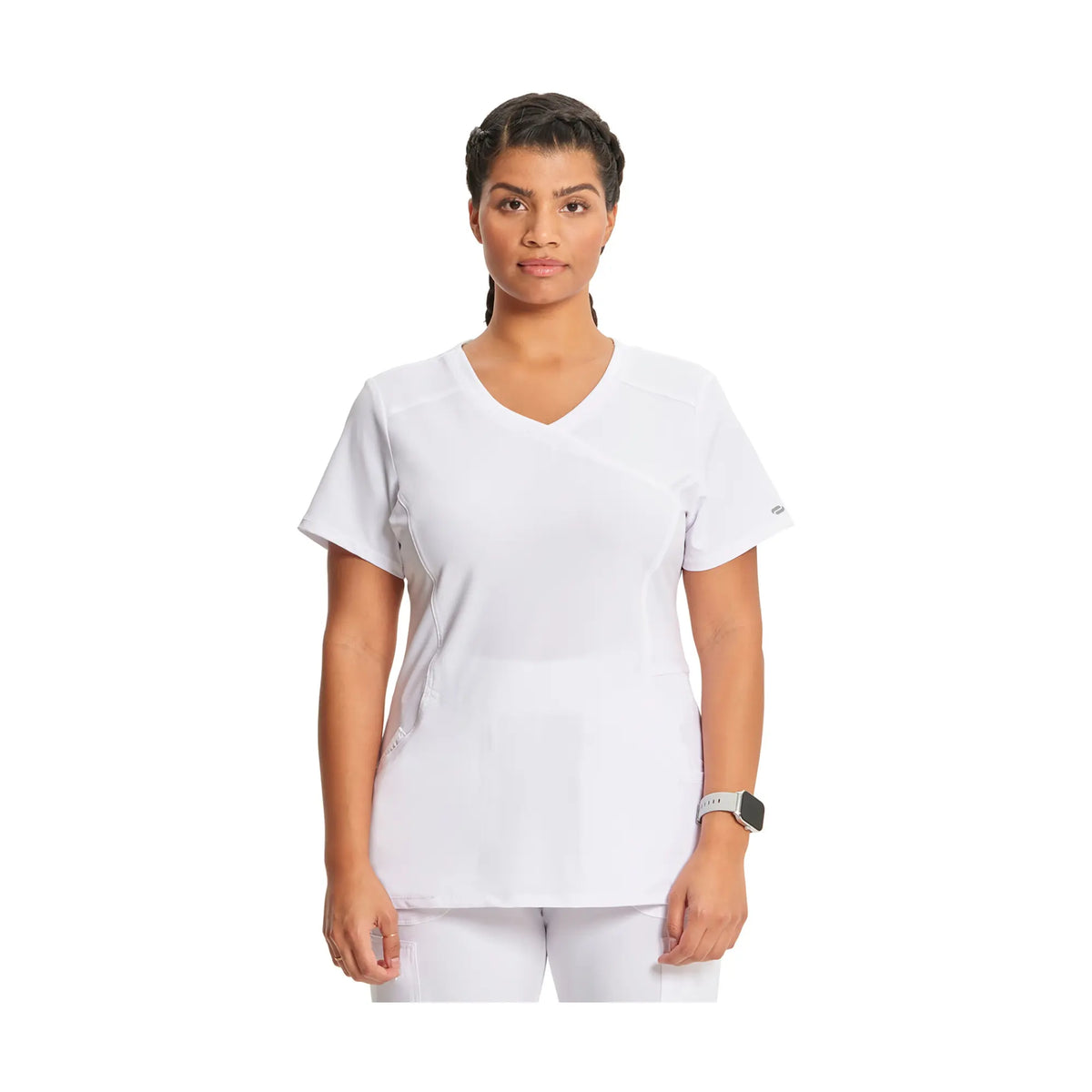 Ondres - Medical Tunic - Wrap - 66 cm - Women - Cherokee - Color 1 Cherokee Medical Uniforms  White-3XL