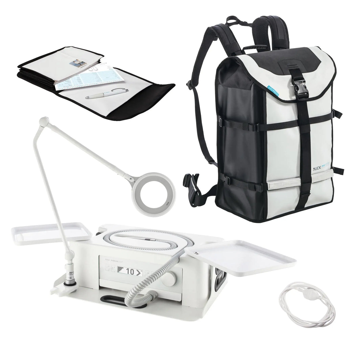 Pack - Backpack + Nova / Eco / One micromotor + Circle S lamp - Ruck - My Podologie