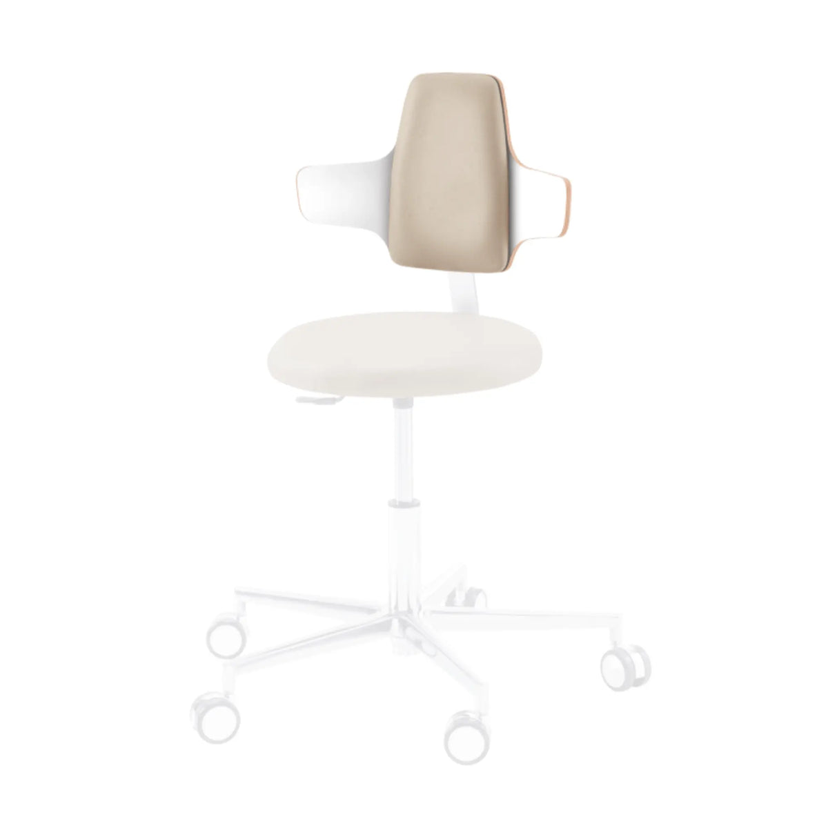 Option - NAPOLEON backrest - Round, Triangle, Comfort and Dynamic practitioner seat - Ruck - My Podologie