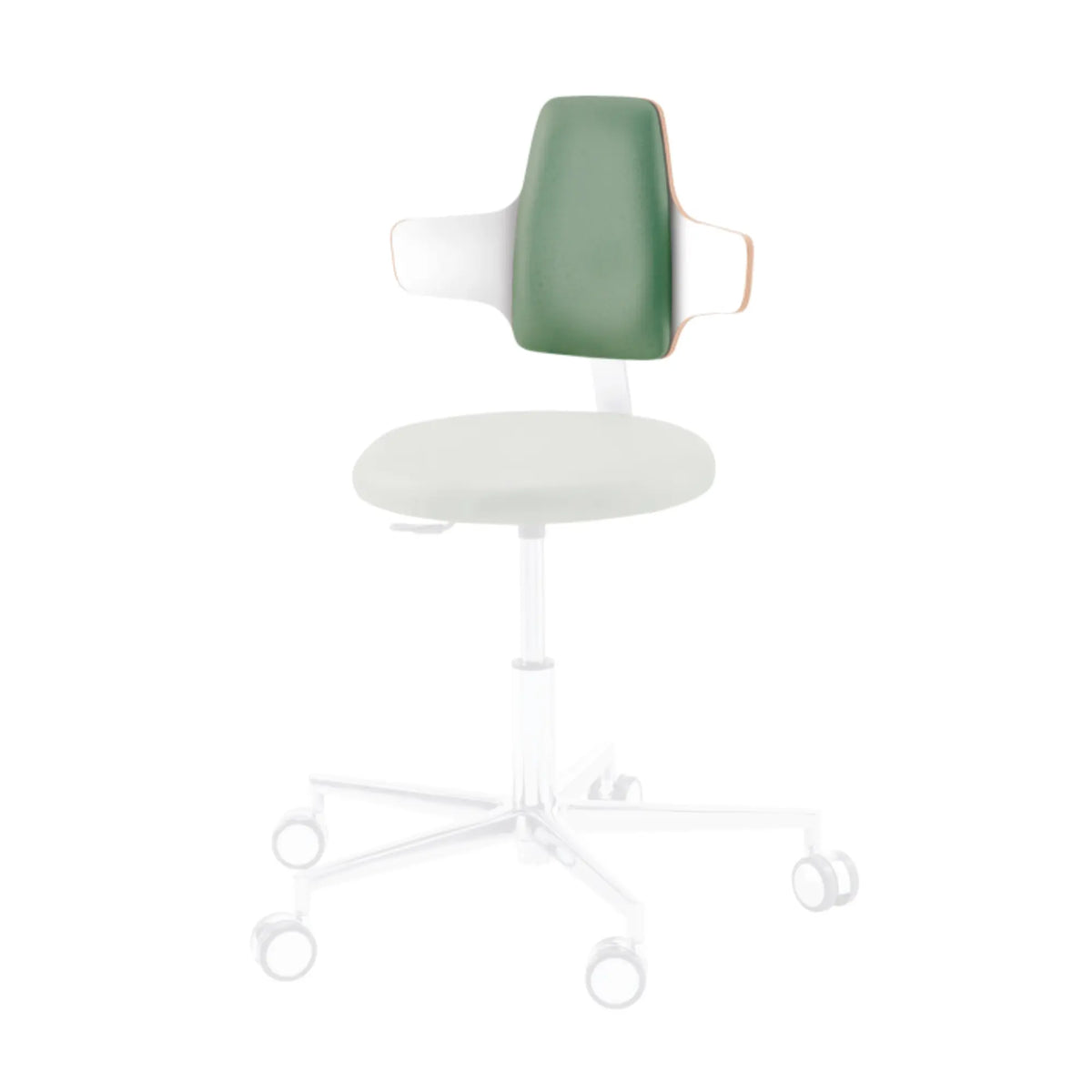Option - NAPOLEON backrest - Round, Triangle, Comfort and Dynamic practitioner seat - Ruck - My Podologie
