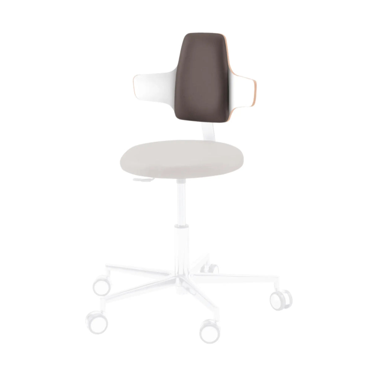 Option - NAPOLEON backrest - Round, Triangle, Comfort and Dynamic practitioner seat - Ruck - My Podologie