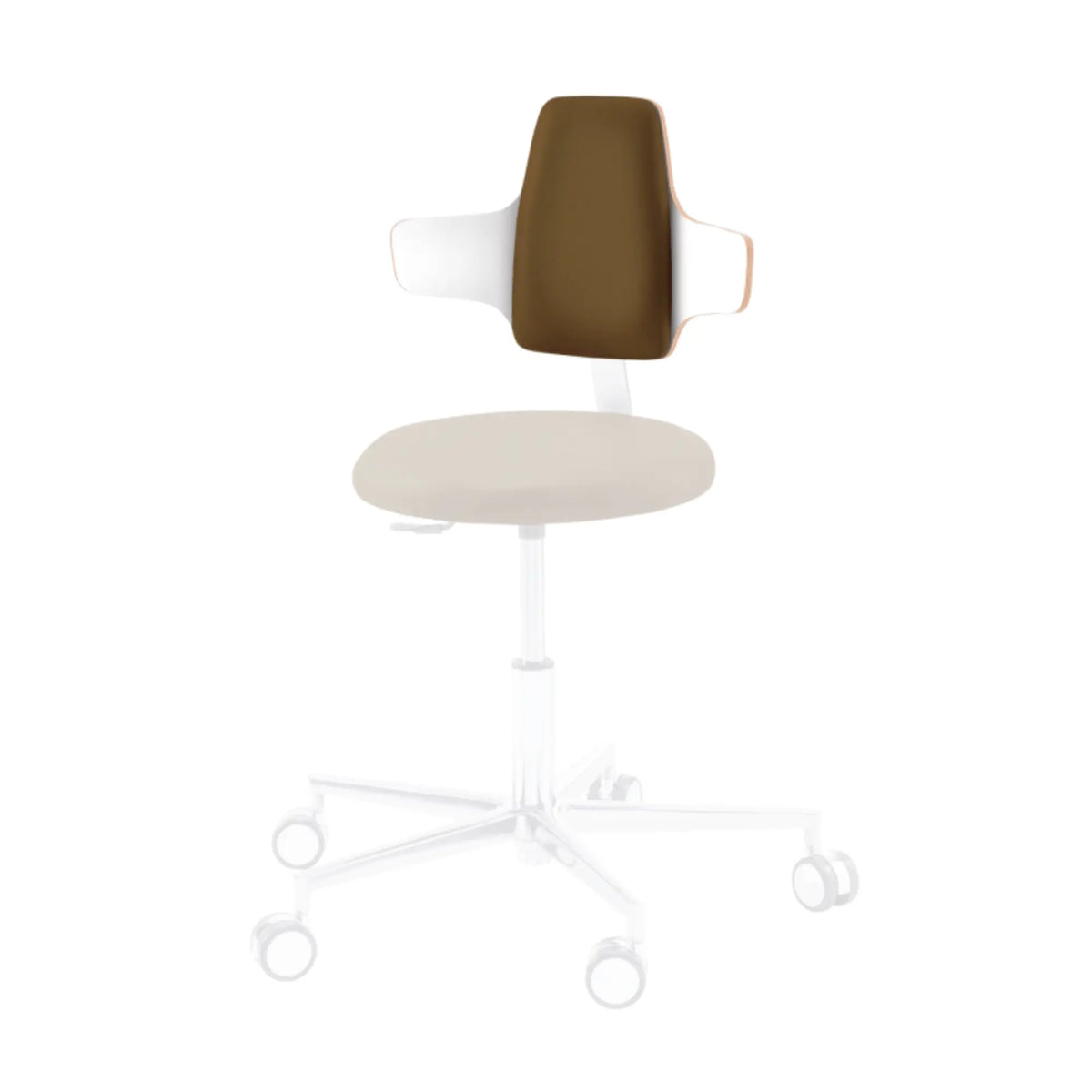 Option - NAPOLEON backrest - Round, Triangle, Comfort and Dynamic practitioner seat - Ruck - My Podologie