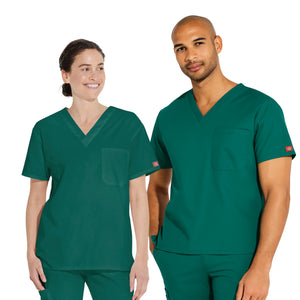 Orléans - V-neck tunic - Unisex - Dickies Dickies  Hunter Green / 3XL