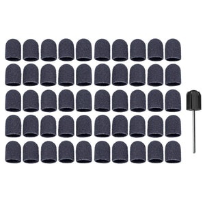 Pack - Round abrasive cap holder 7005 + 50 abrasive caps 0503 Coarse grain - 13 mm - Ruck Ruck 