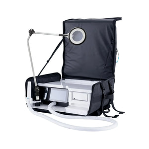 Pack - Sac à dos + Micromoteur Podolog Nova Pro + Lampe Loupe Ruck  Lampe-Loupe-Noire