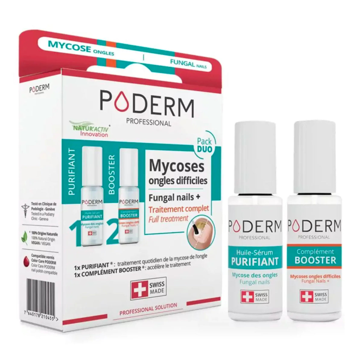 Purifying Serum Treatment Pack (8 ml) + Booster (6 ml) - Poderm Professional 