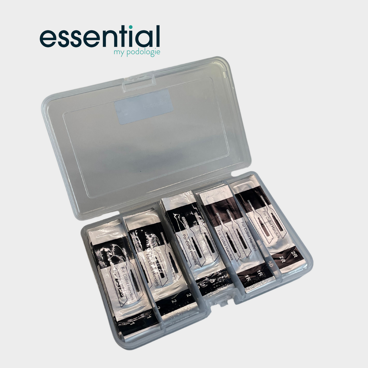 Pack of classic and round gouge blades - Essential by My Podologie My Podologie 
