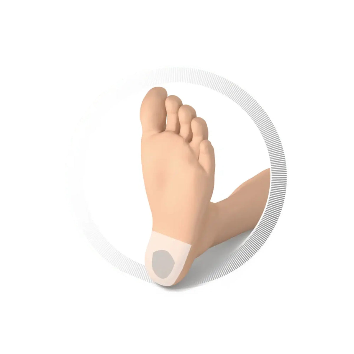 Padding - Silicone heel cushion - Ruck Ruck 