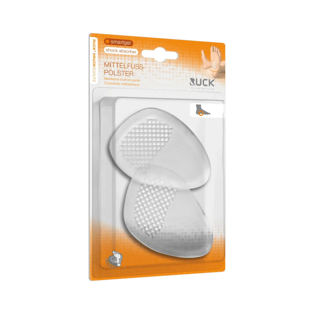 Almohadillas para protección metatarsiana - 1 par - Ruck Ruck 