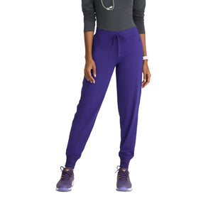 Palmi - High Waisted Medical Joggers - Cargo Pocket - Women - Skechers Slip-ins SKECHERS SLIP-INS KNITS  Grape / XL