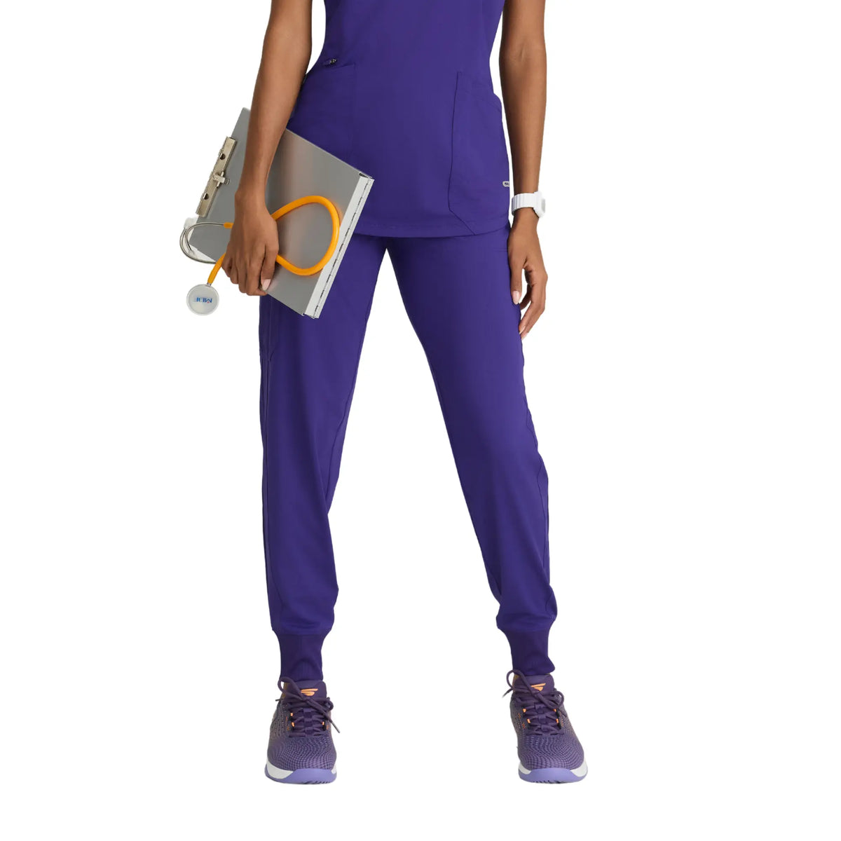 Palmi - High-waisted medical joggers - Cargo pocket - Women - Skechers Slip-ins SKECHERS SLIP-INS KNITS 