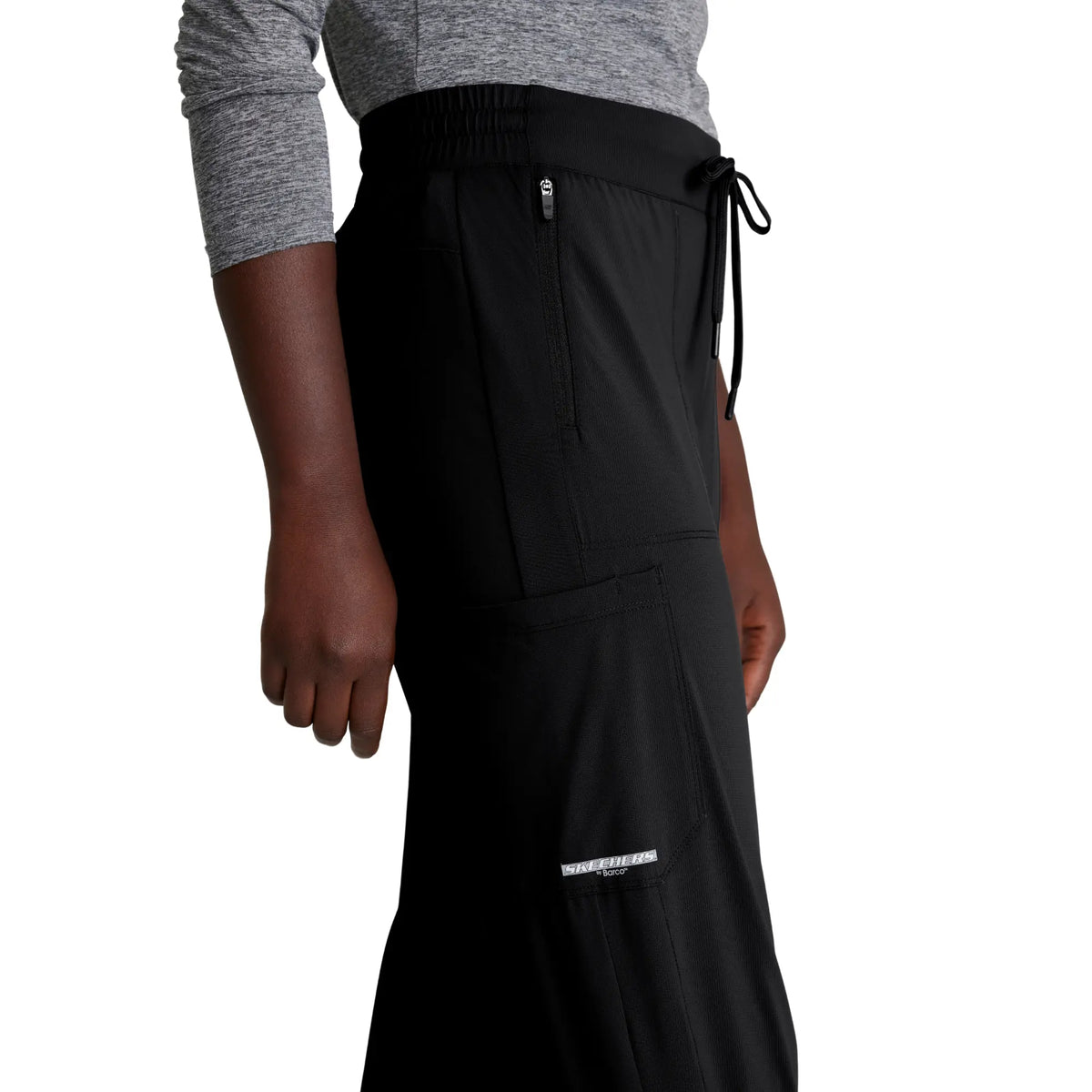 Palmi - High-waisted medical joggers - Cargo pocket - Women - Skechers Slip-ins SKECHERS SLIP-INS KNITS 
