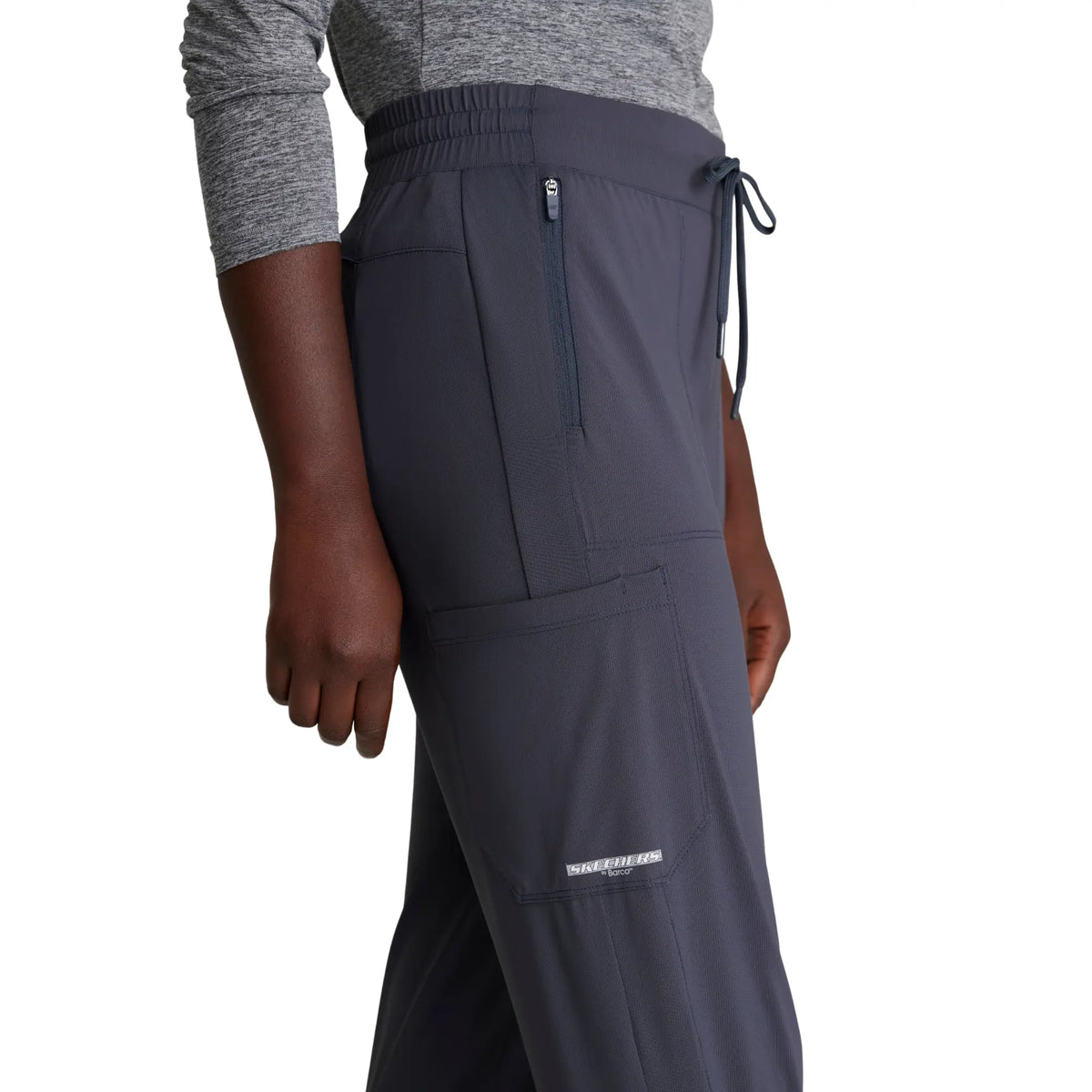 Palmi - High-waisted medical joggers - Cargo pocket - Women - Skechers Slip-ins SKECHERS SLIP-INS KNITS 