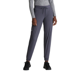 Palmi - High Waisted Medical Joggers - Cargo Pocket - Women - Skechers Slip-ins SKECHERS SLIP-INS KNITS  Charcoal Gray / XL