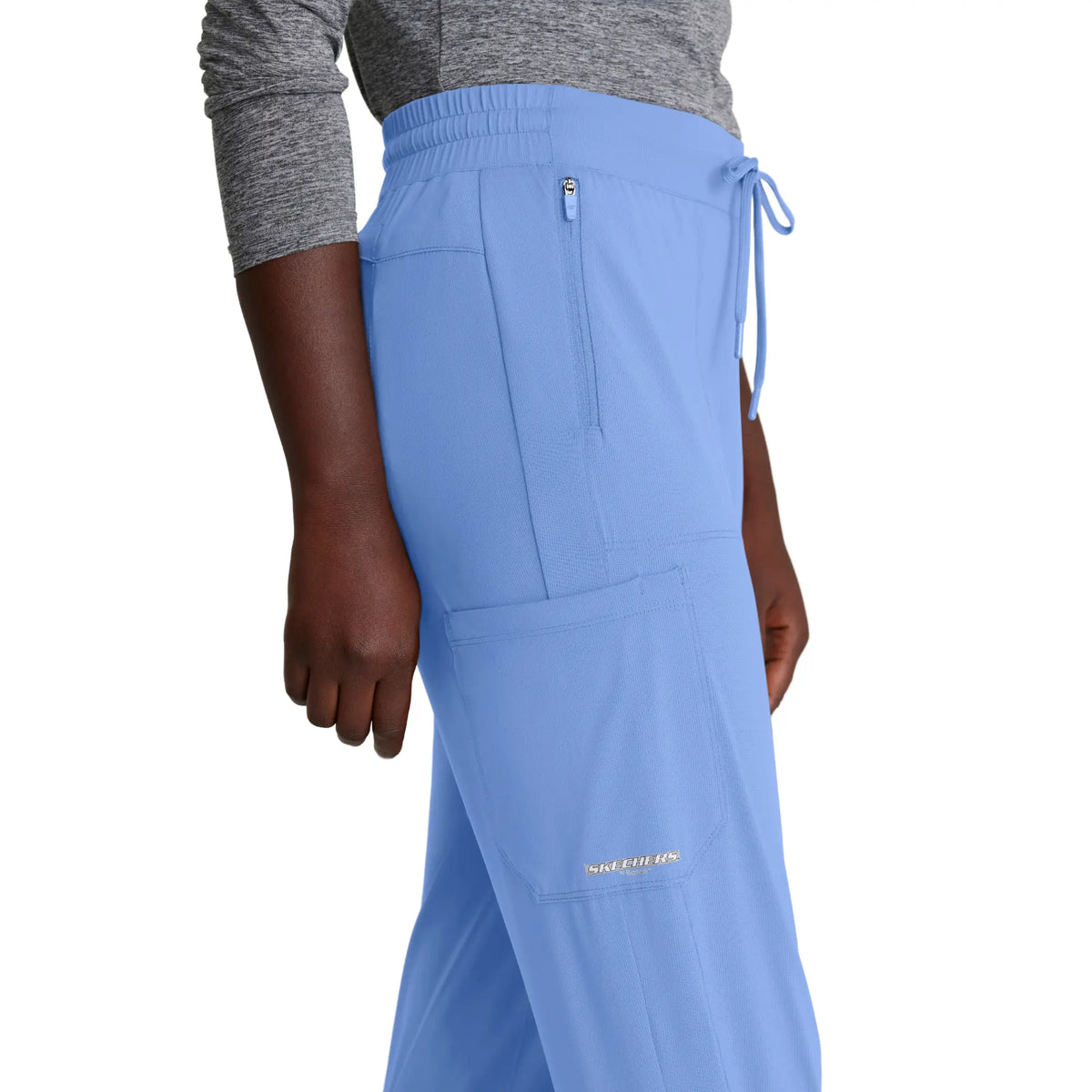 Palmi - High-waisted medical joggers - Cargo pocket - Women - Skechers Slip-ins SKECHERS SLIP-INS KNITS 