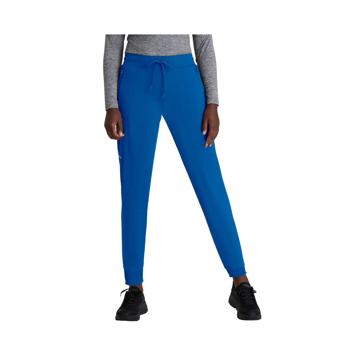 Palmi - High Waisted Medical Joggers - Cargo Pocket - Women - Skechers Slip-ins SKECHERS SLIP-INS KNITS  Royal Blue / XL