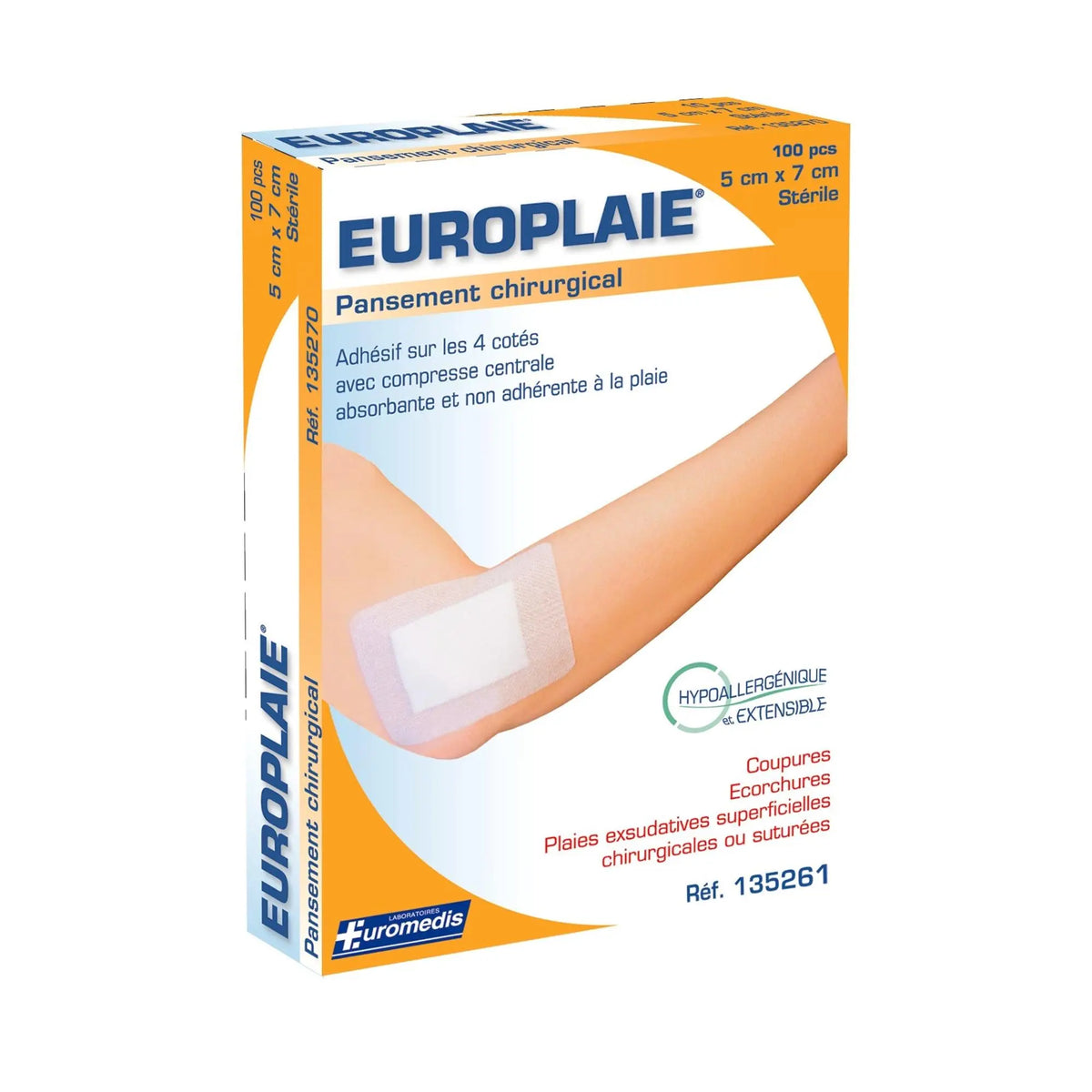 Europlaie Sterile Dressing - Euromédis - My Podology