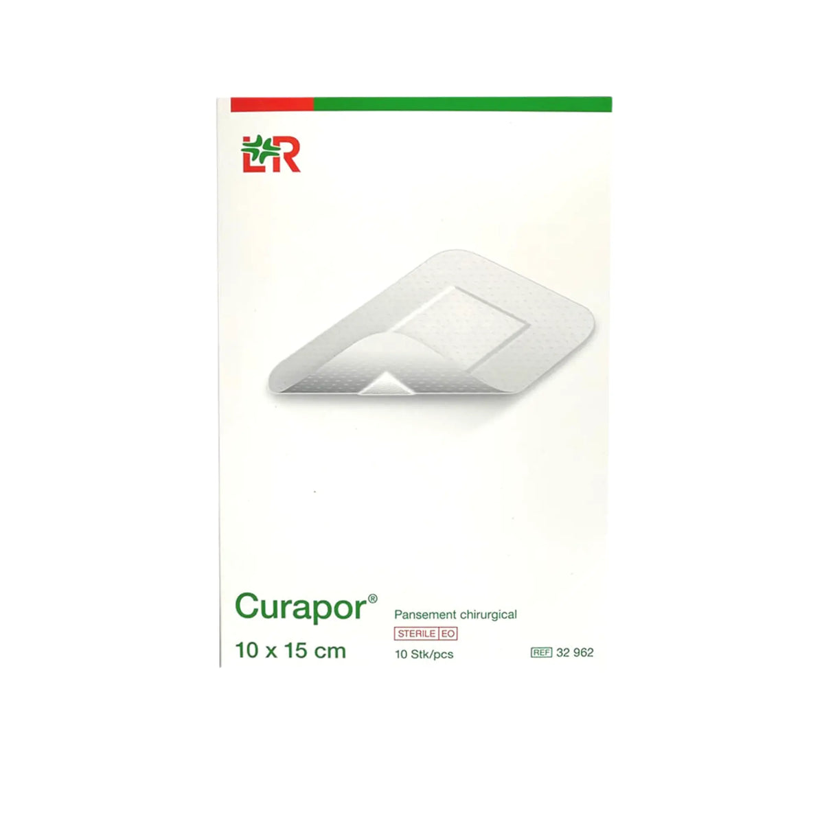 Apósito curapor postoperatorio estéril no tejido blanco - 4 tallas - Lohman Rauscher - My Podologie
