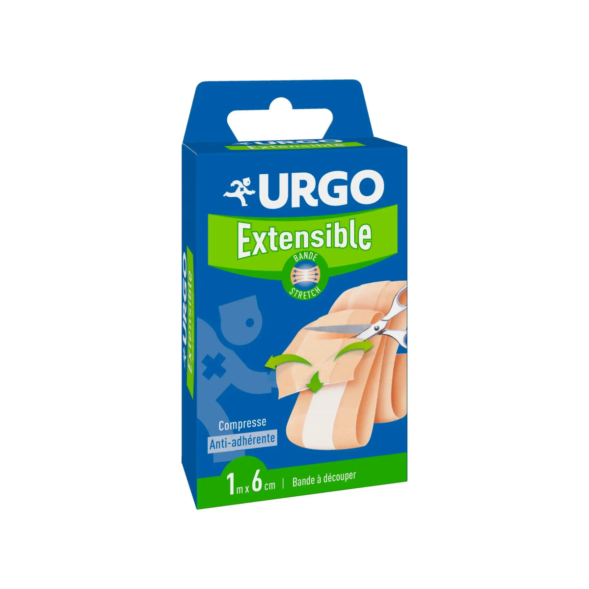 Dressings - Stretch bandage - 1 m x 6 cm - Urgo Urgo 
