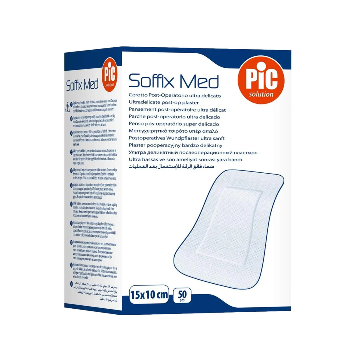 Soffix Med adhesive dressings - 4 sizes - Pic Solution PIC Solution 