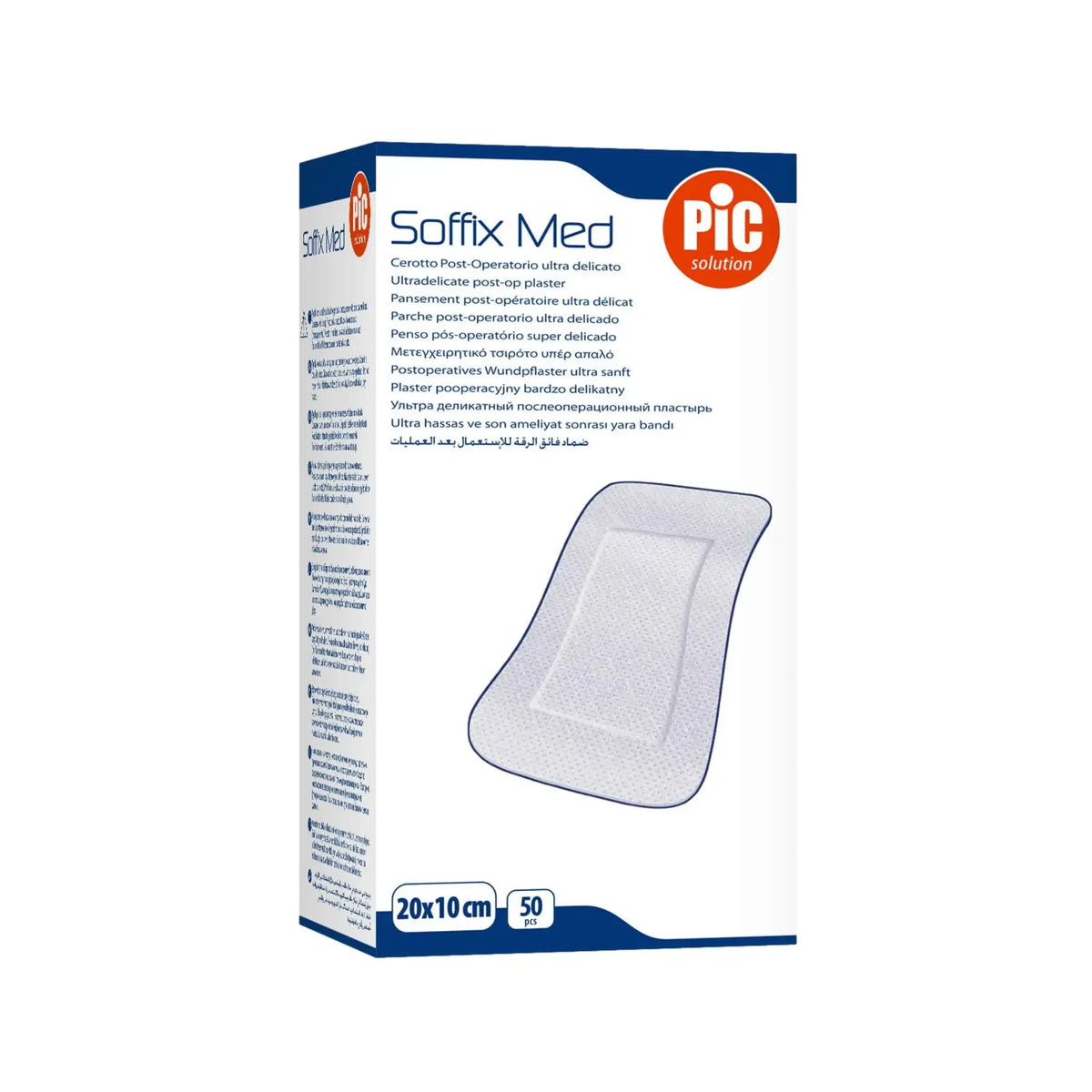 Soffix Med adhesive dressings - 4 sizes - Pic Solution PIC Solution 